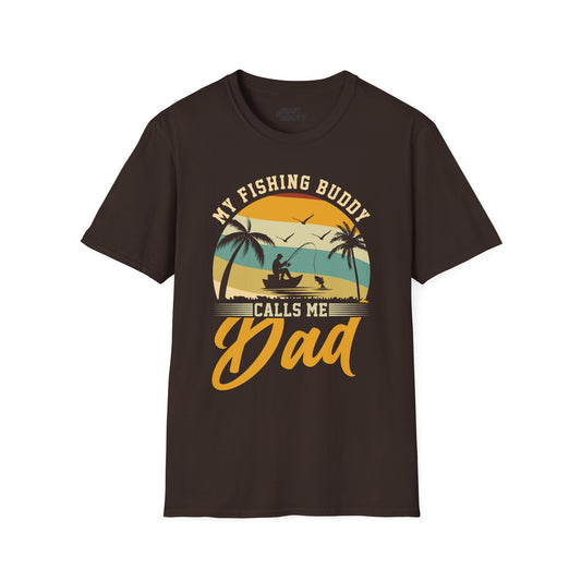 My Fishing Buddies Call Me Dad T-Shirt Printify