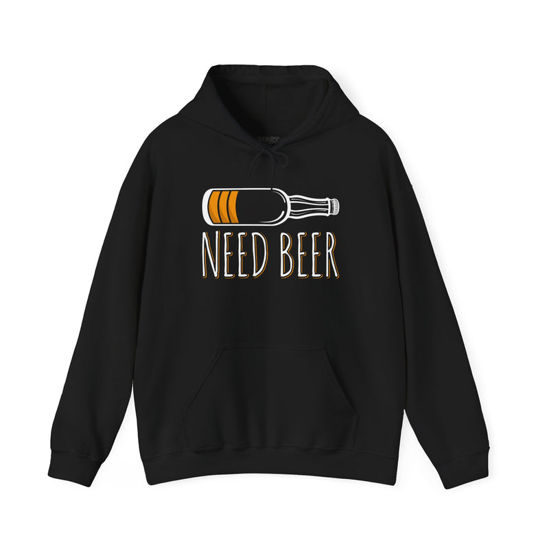 Need Beer Funny Drinking Hoodie