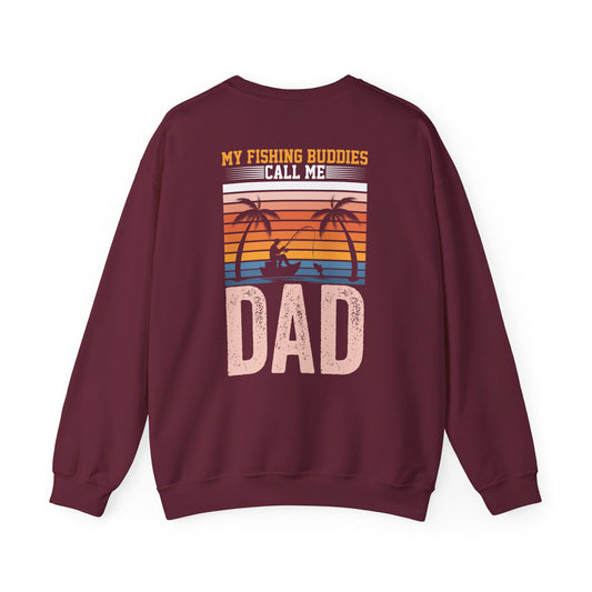 My Fishing Buddies Call Me Dad Sweatshirt sweatshirt view 2