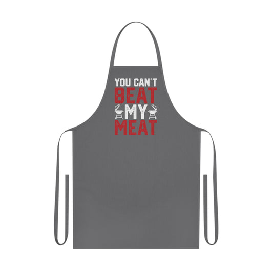 You Can't Beat My Meat BBQ Apron Printify