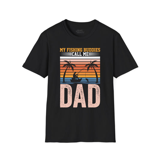 My Fishing Buddies Call Me Dad T-Shirt Printify