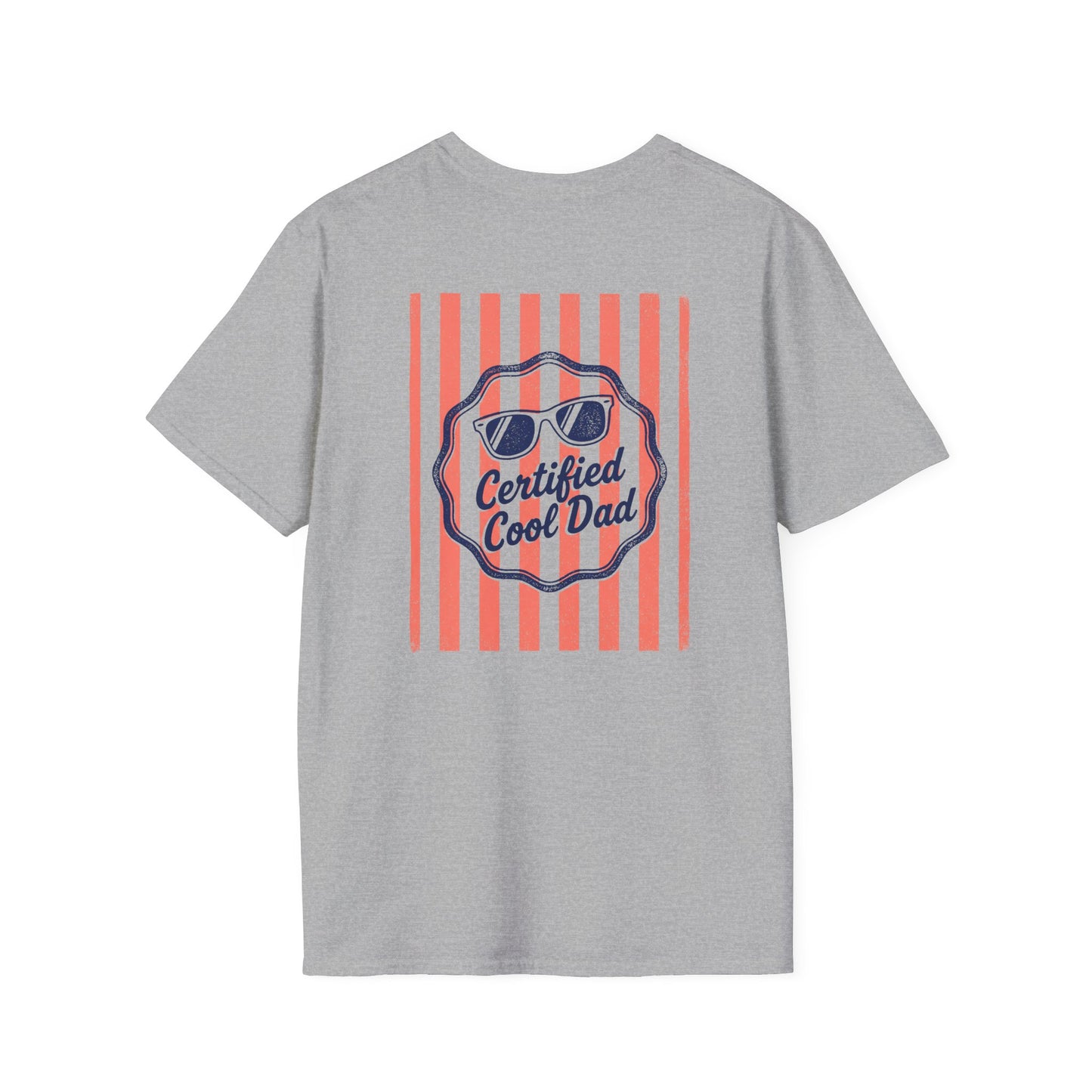 Certified Cool Dad Retro Father's Day T-Shirt Printify