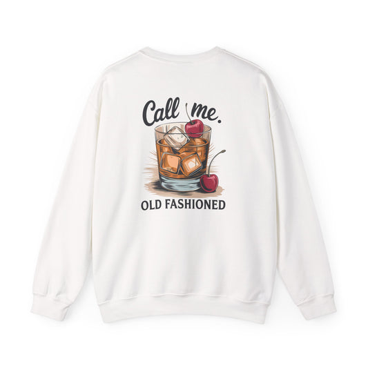 Call Me Old Fashioned Cocktail Sweatshirt sweatshirt view 2