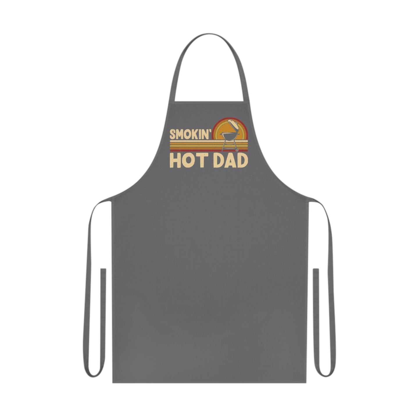 Smokin' Hot Dad BBQ Apron Printify