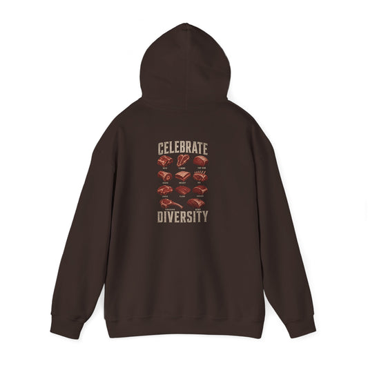 Celebrate Diversity BBQ Hoodie Printify