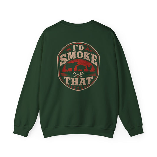 I'd Smoke That BBQ Sweatshirt Printify