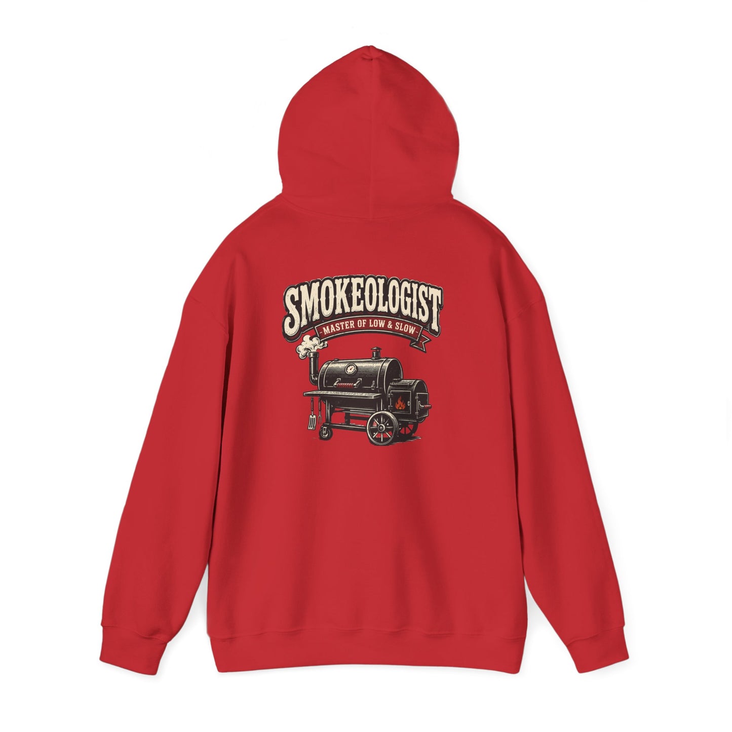 Smokeologist Master of Low & Slow BBQ Hoodie hoodie view 7