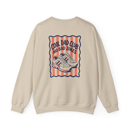 Cool Dad Club No Bad Jokes Sweatshirt Printify