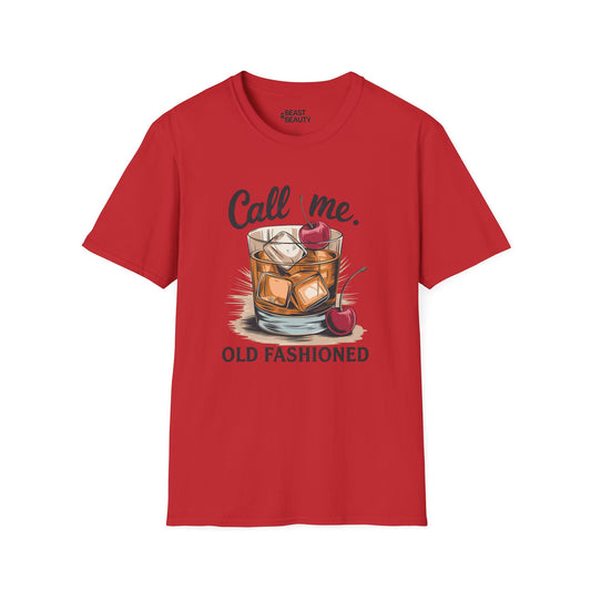Call Me Old Fashioned Cocktail Lover T-Shirt Printify