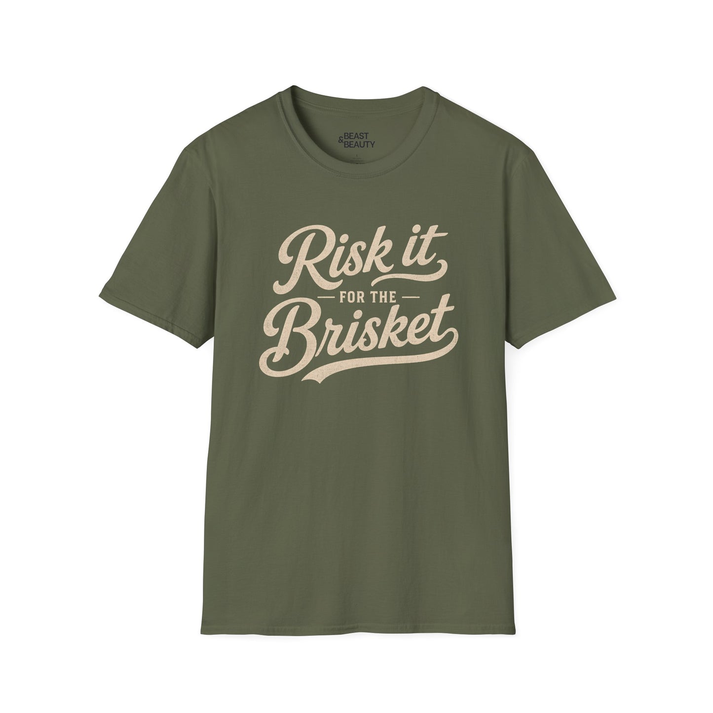 Risk It For The Brisket BBQ T-Shirt Printify