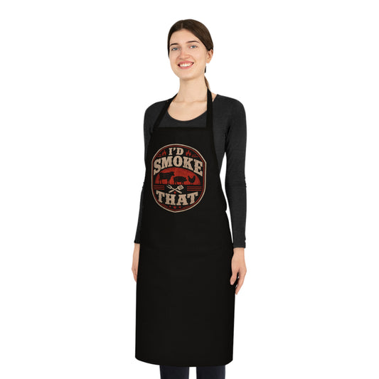 I'd Smoke That Grilling Apron Printify
