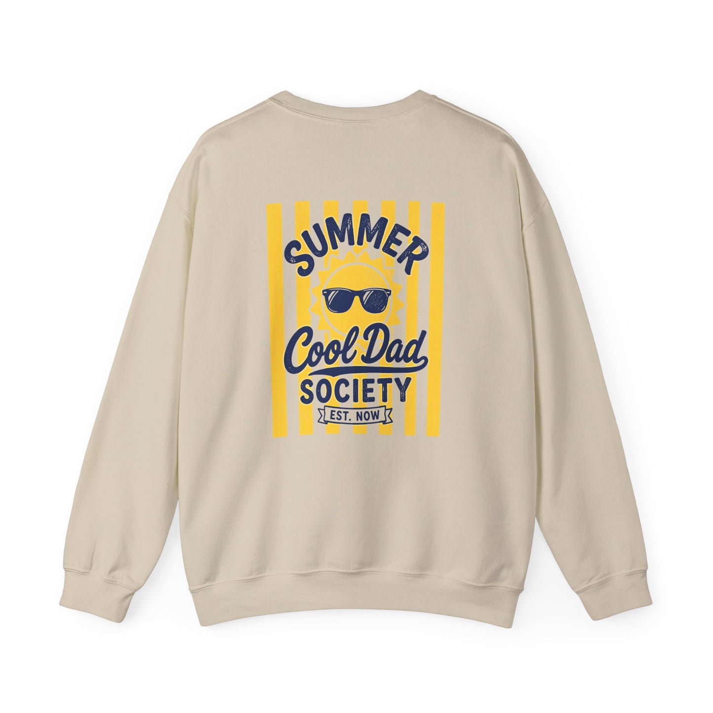 Summer Cool Dad Society Sweatshirt Printify