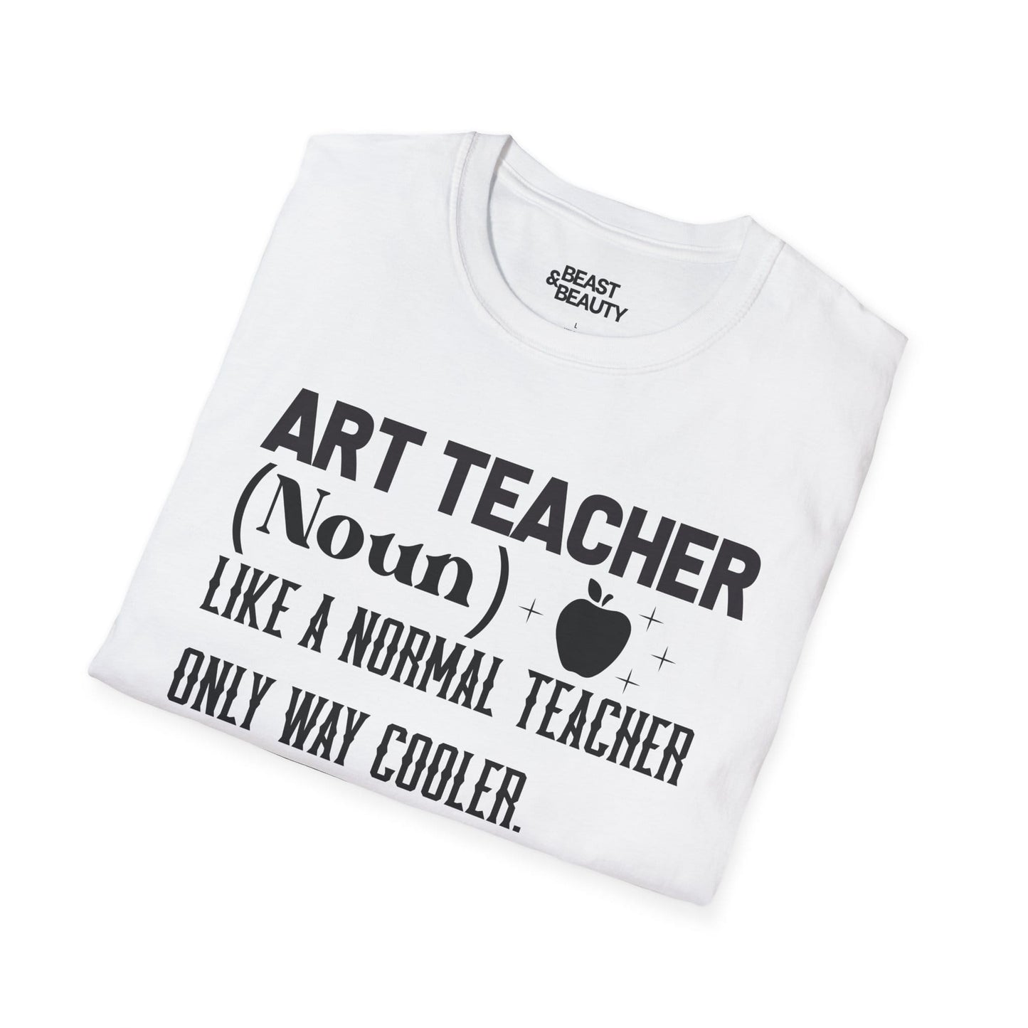 Art Teacher Definition Funny Teacher T-Shirt gift_idea unique_gift personalised_gift