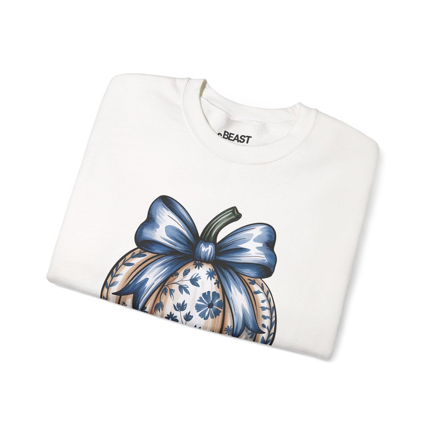 blue bow pumpkin sweatshirt sweatshirt uk coquette gift idea image 5