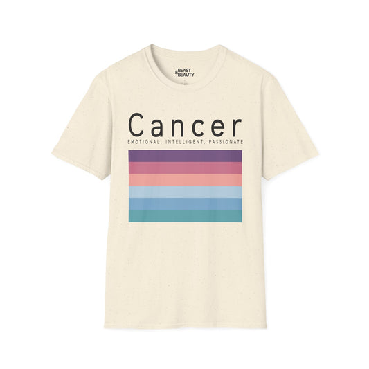 Cancer Zodiac Graphic T-Shirt Natural / M gift_idea unique_gift personalised_gift