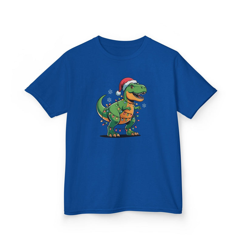 Christmas Dino Kids T-Shirt