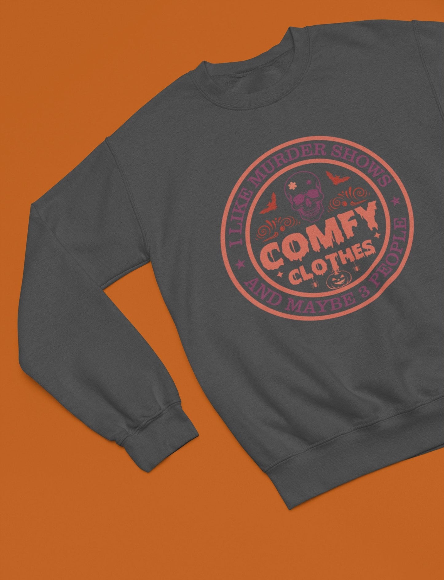 Comfy Halloween Funny T-Shirt/Sweatshirt Unisex - Beast & Beauty Clothing LTD - Halloween - Sand - Small - Sweatshirt