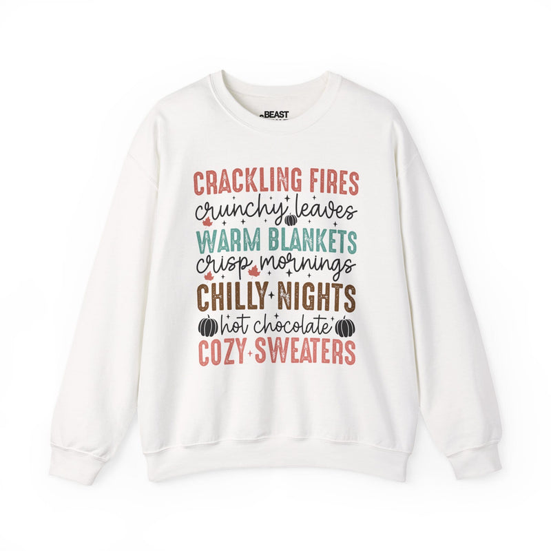 Crackling Fires Crunchy Leaves Sweatshirt