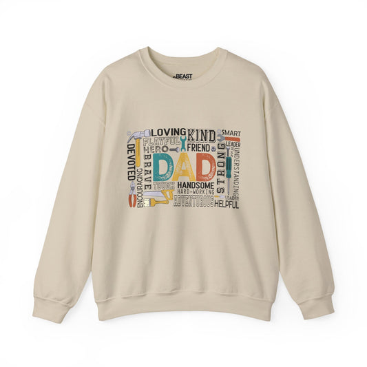dad the handyman sweatshirt sand sweatshirt uk Father's Day gift idea