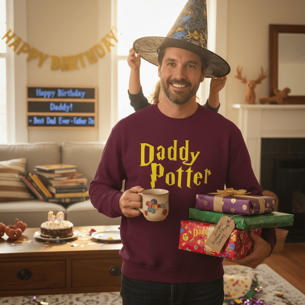 Daddy Potter Sweatshirt gift_idea unique_gift personalised_gift