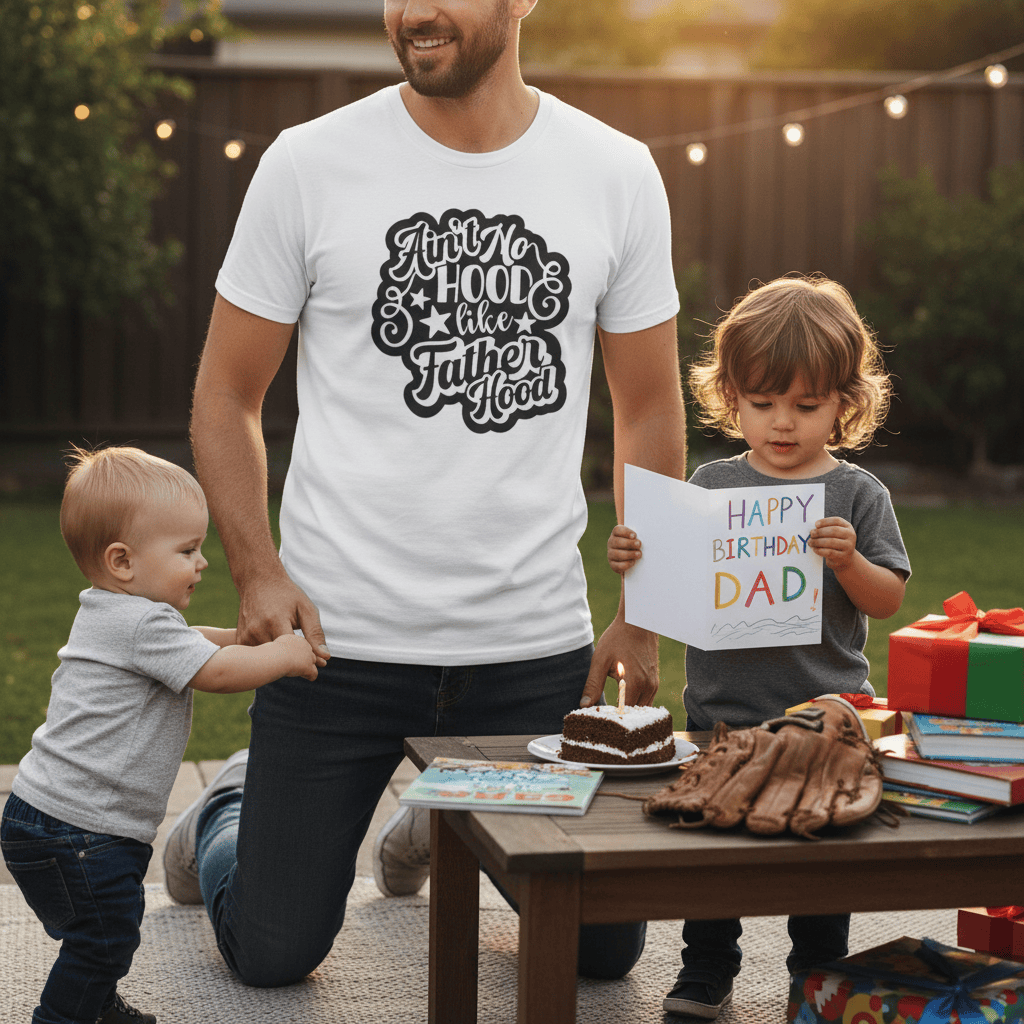 Funny Fatherhood T-Shirt Gift for Dad Father’s Day gift_idea unique_gift personalised_gift