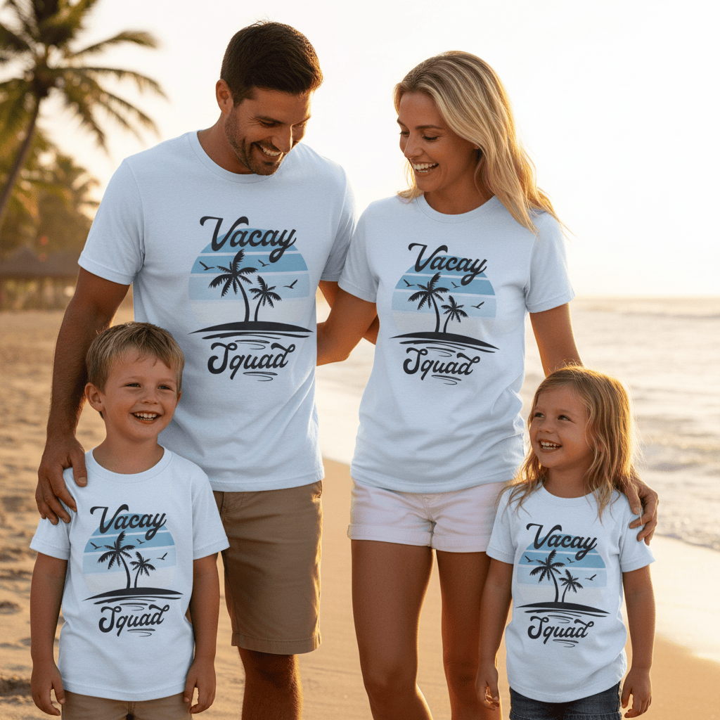 Holiday Squad T-Shirt gift_idea unique_gift personalised_gift