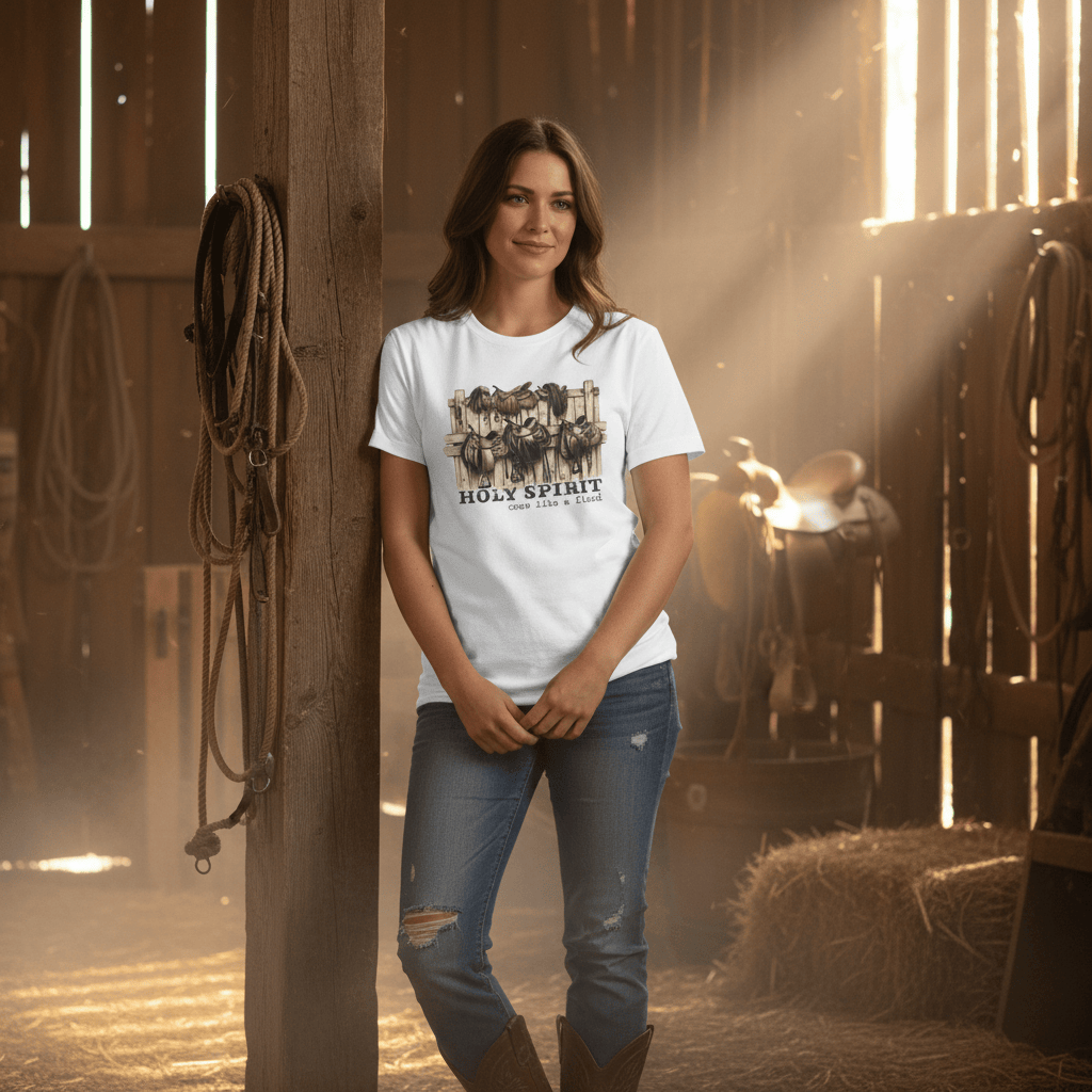 Holy Spirit Come Like a Flood T-Shirt gift_idea unique_gift personalised_gift
