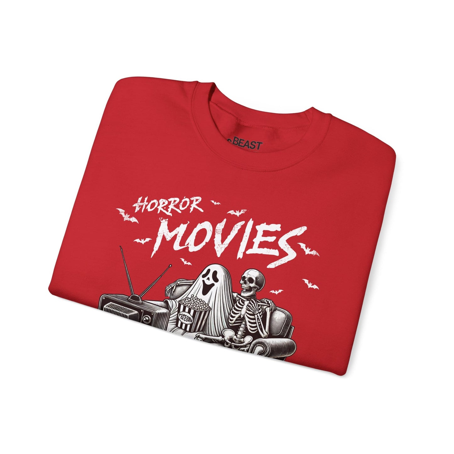 Horror Movies And Chill Halloween Sweatshirt gift_idea unique_gift personalised_gift