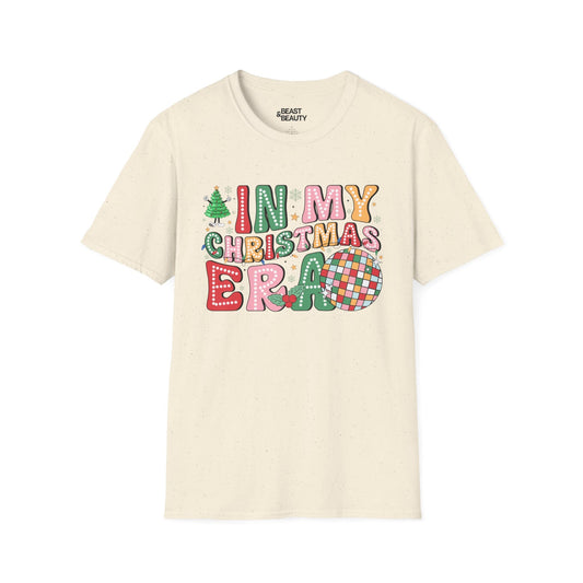 in my christmas era t-shirt natural t-shirt uk Christmas gift idea