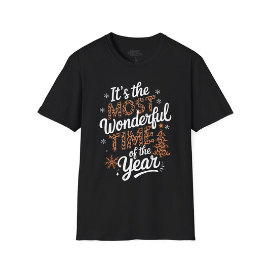 it s the most wonderful time of the year christmas t-shirt black t-shirt uk Christmas gift idea