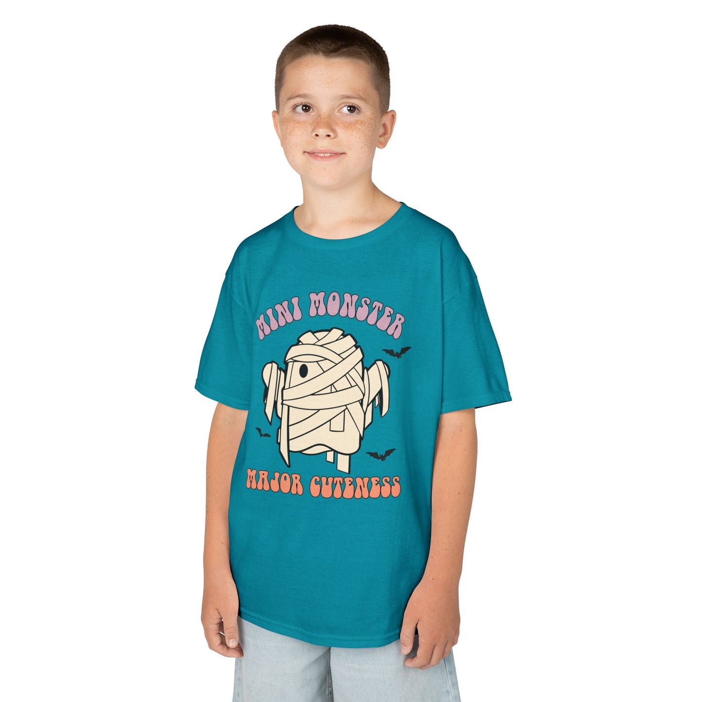 Mini Monster Major Cuteness Kids Halloween T-Shirt gift_idea unique_gift personalised_gift