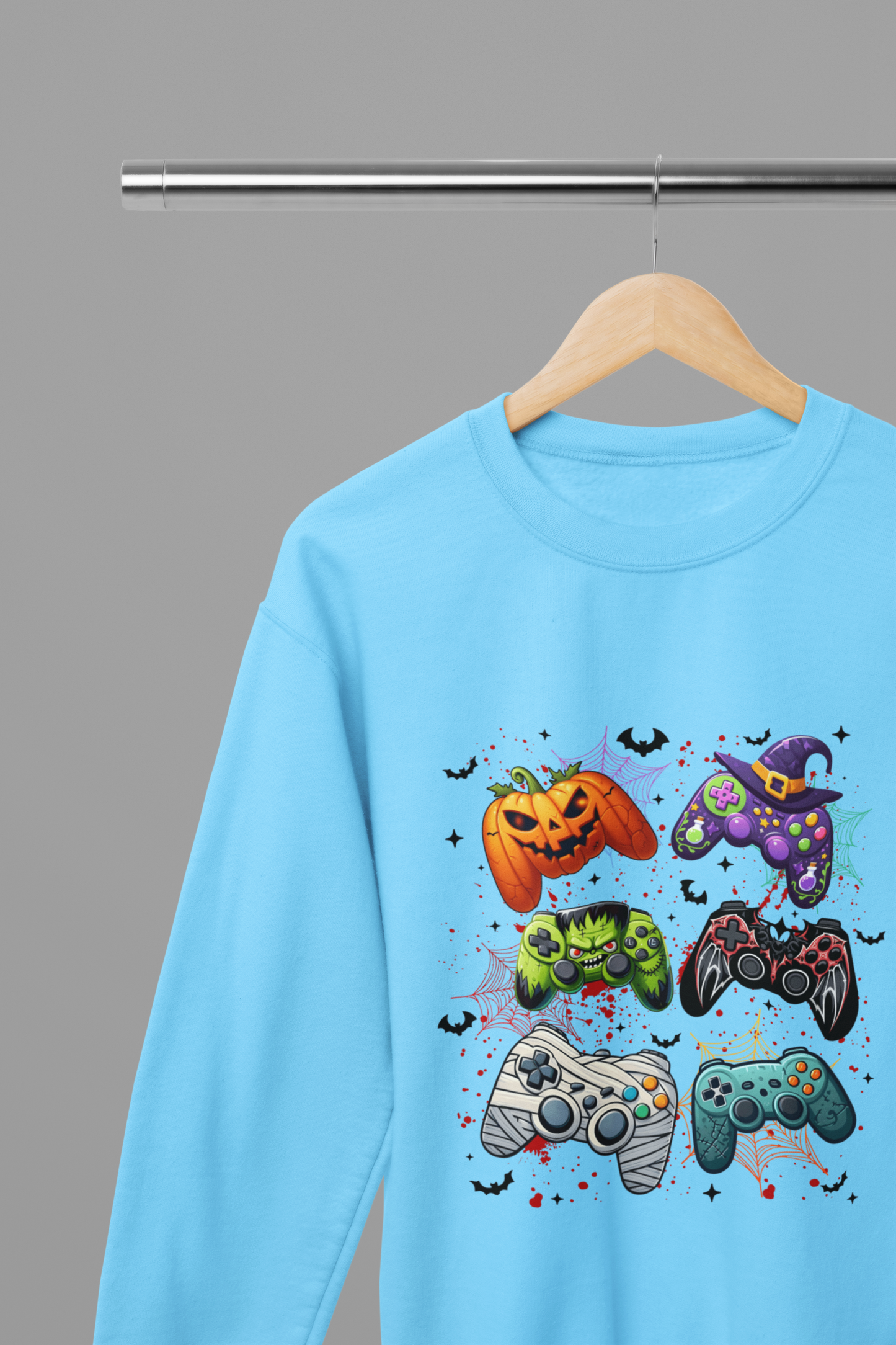 Retro Gaming Controller Halloween T-Shirt/Sweatshirt Unisex