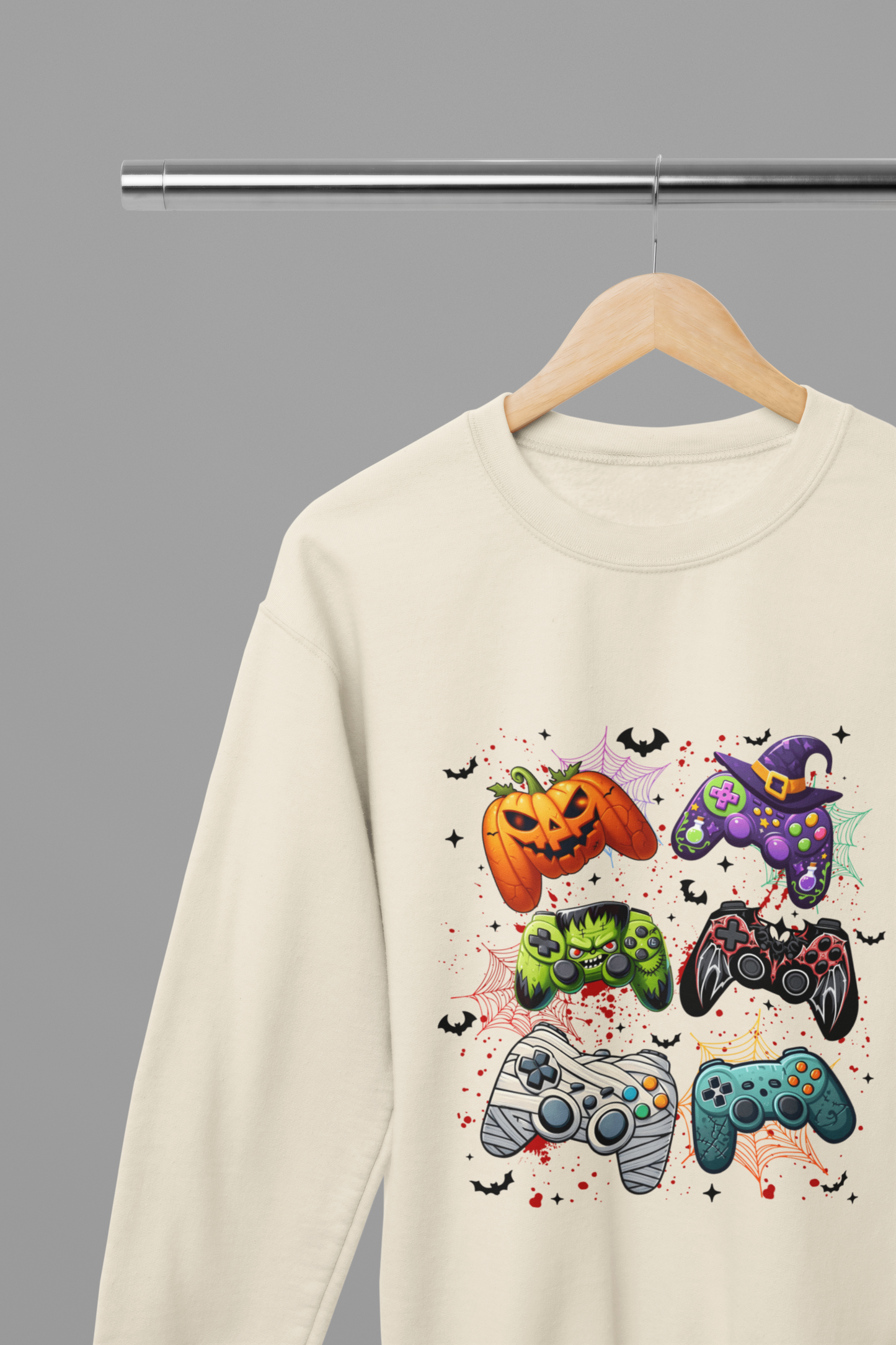 Retro Gaming Controller Halloween T-Shirt/Sweatshirt Unisex