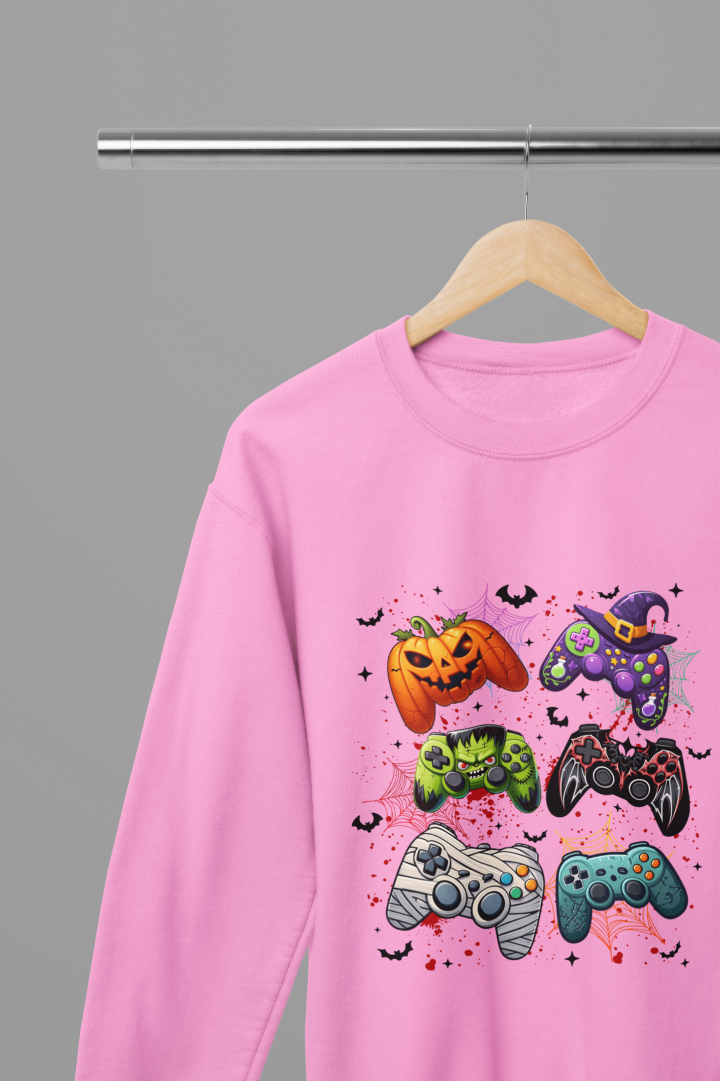 Retro Gaming Controller Halloween T-Shirt/Sweatshirt Unisex