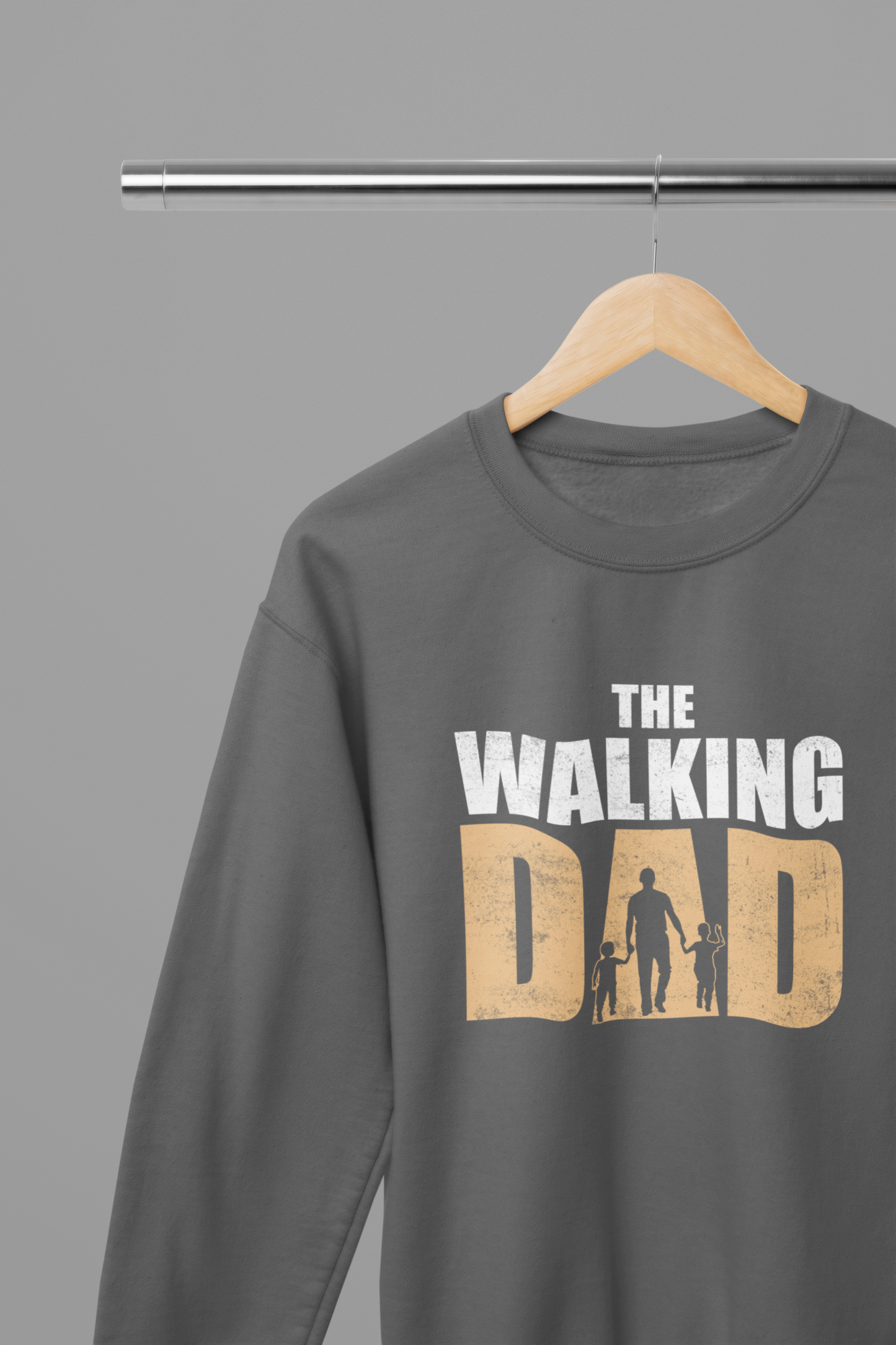 The Walking Dad Funny Fathers Day Sweatshirt