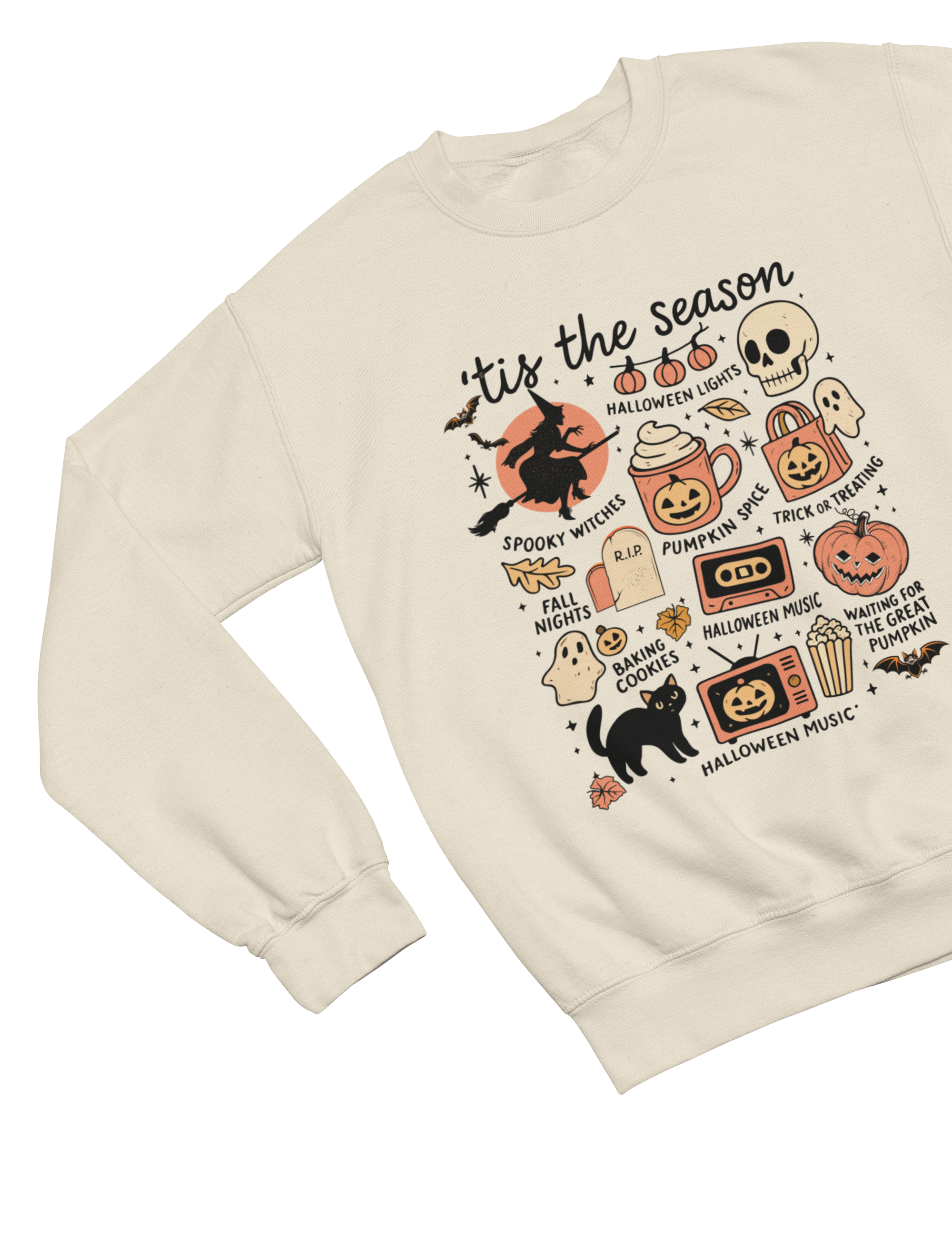 ’Tis The Season Halloween Sweatshirt | Cosy Autumn Jumper