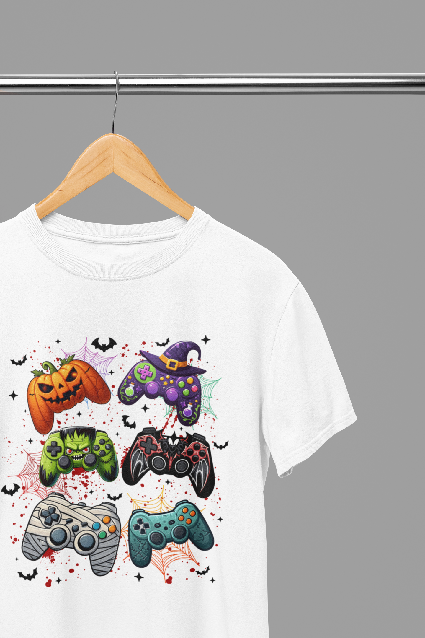 Retro Gaming Controller Halloween T-Shirt/Sweatshirt Unisex
