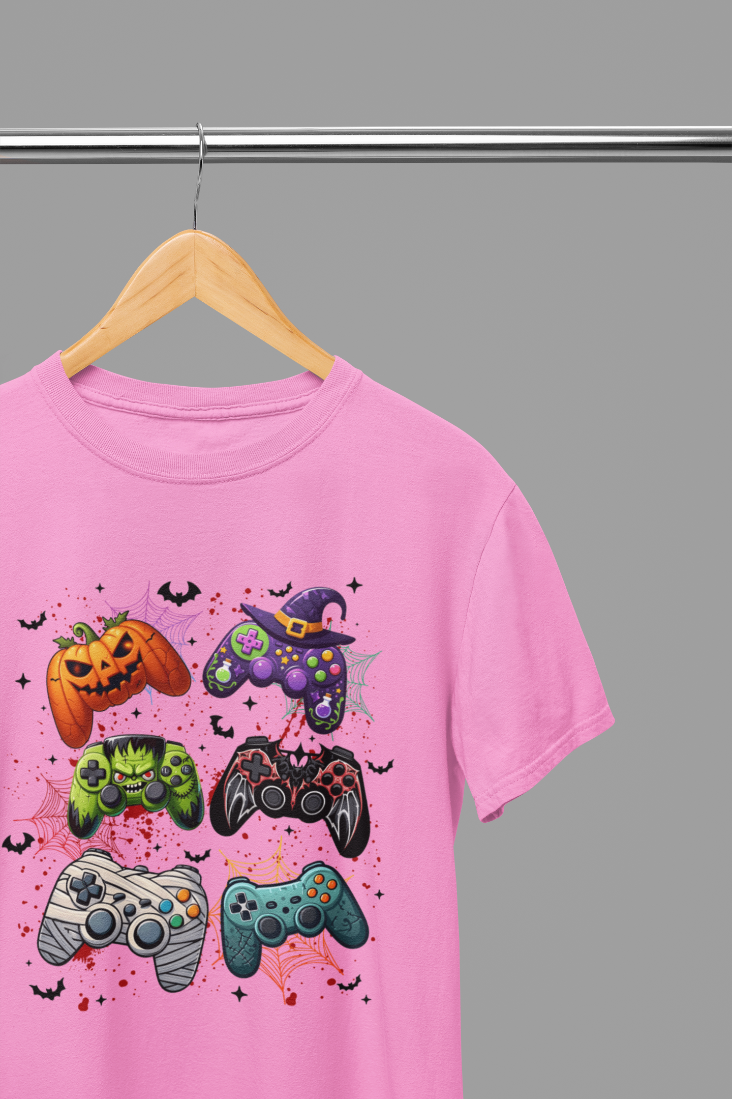Retro Gaming Controller Halloween T-Shirt/Sweatshirt Unisex