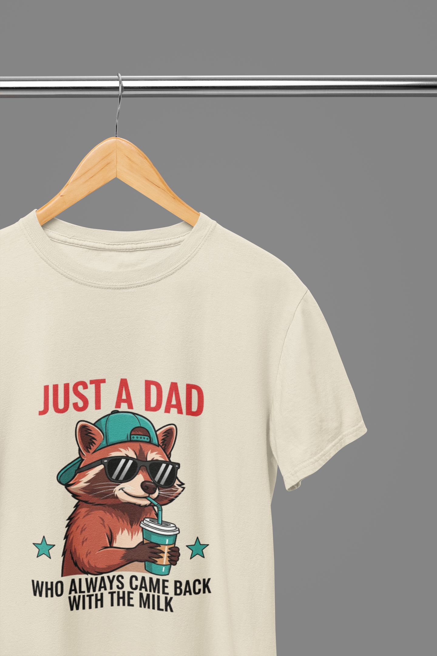 Just A Dad that Came Back With the Milk Dad T-Shirt / Sweatshirt – Funny Loyal Father Gift