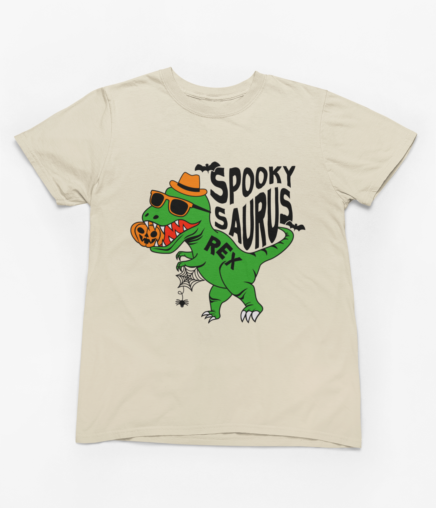 Kids Spookysaurus Rex Halloween Sweatshirt | Dinosaur Jumper