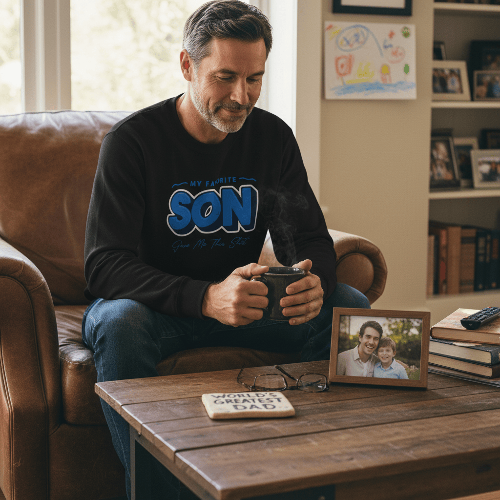 My Favorite Son Gave Me This Shirt Sweatshirt gift_idea unique_gift personalised_gift