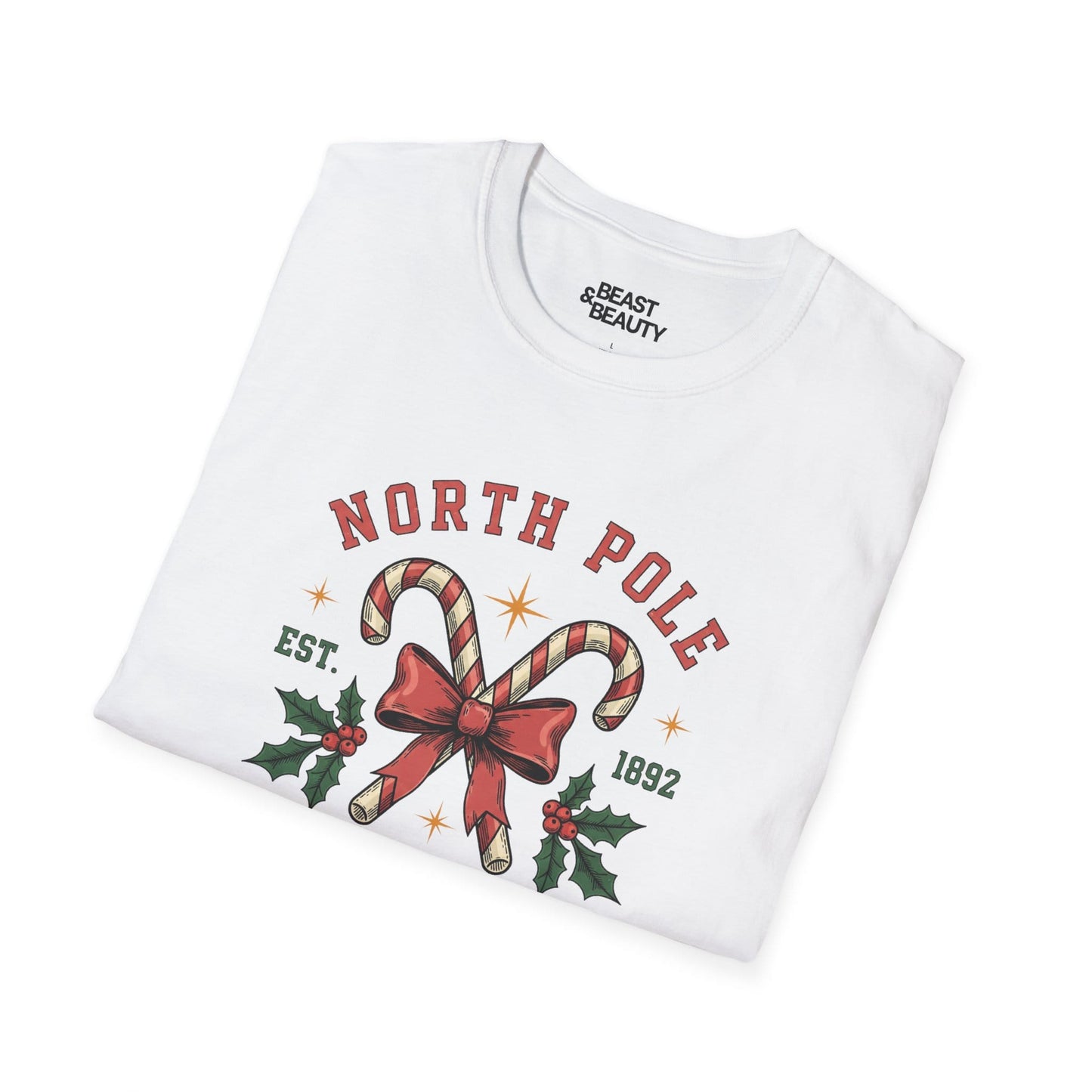 north pole university christmas t-shirt t-shirt uk Christmas gift idea image 6