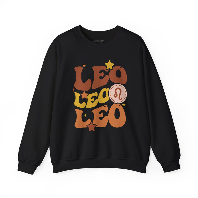 Retro Leo Zodiac Sign Sweatshirt