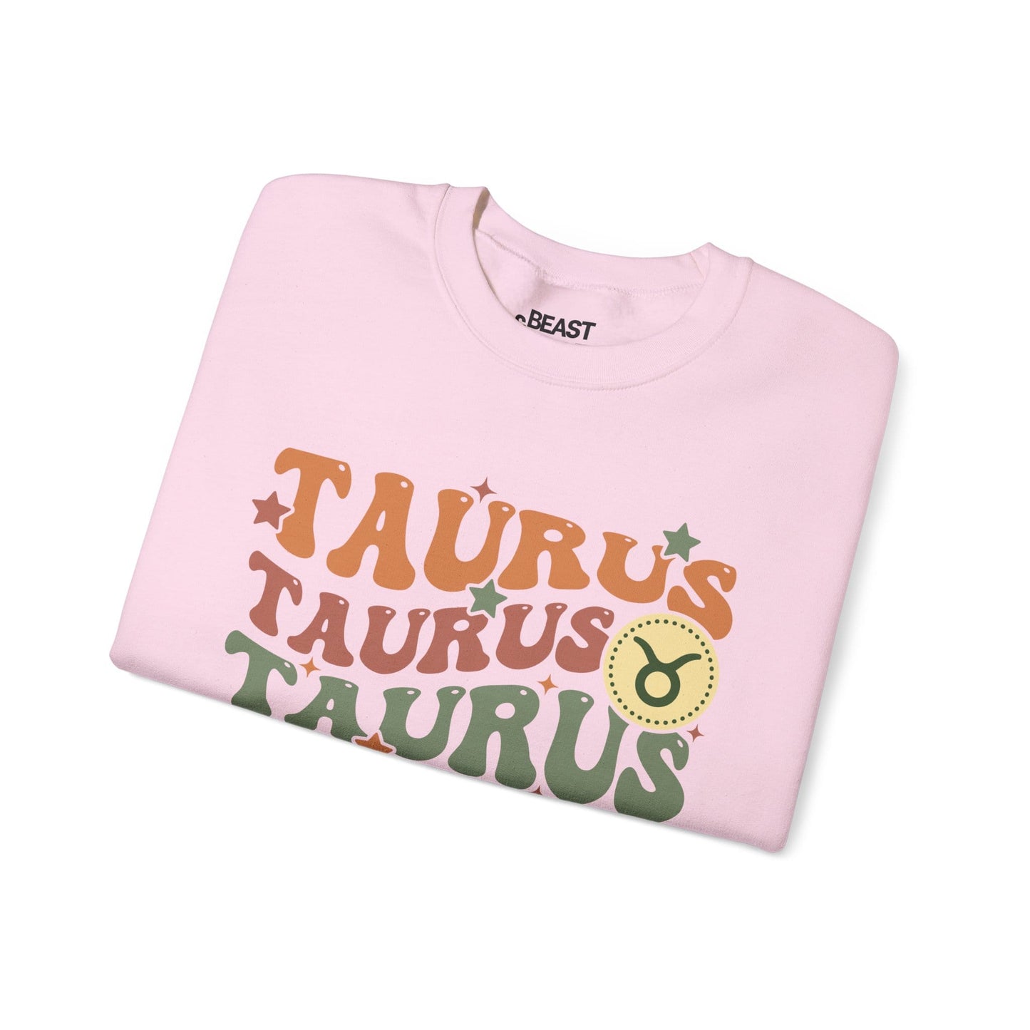 Retro Taurus Zodiac Sign Adult Sweatshirt gift_idea unique_gift personalised_gift