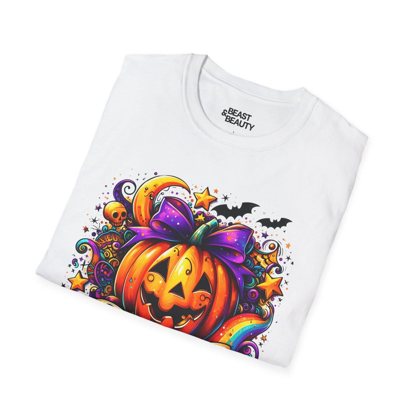 Spooky Season Pumpkin Halloween Graphic T-Shirt gift_idea unique_gift personalised_gift