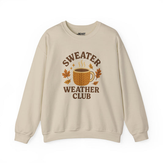 sweater weather club sweatshirt sand sweatshirt uk gift gift idea