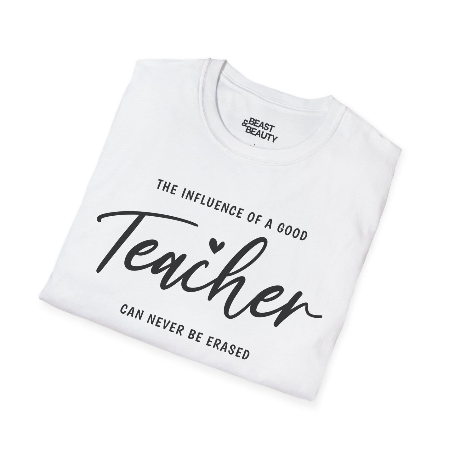Teacher Influence Inspirational T-Shirt gift_idea unique_gift personalised_gift