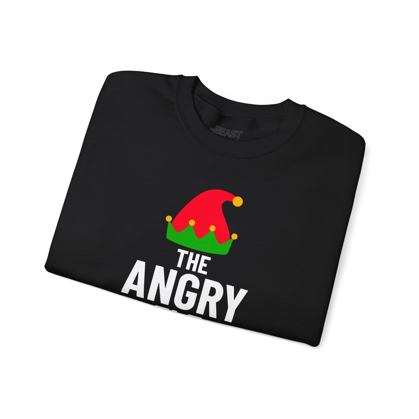 the angry elf christmas sweatshirt sweatshirt uk Christmas gift idea image 5