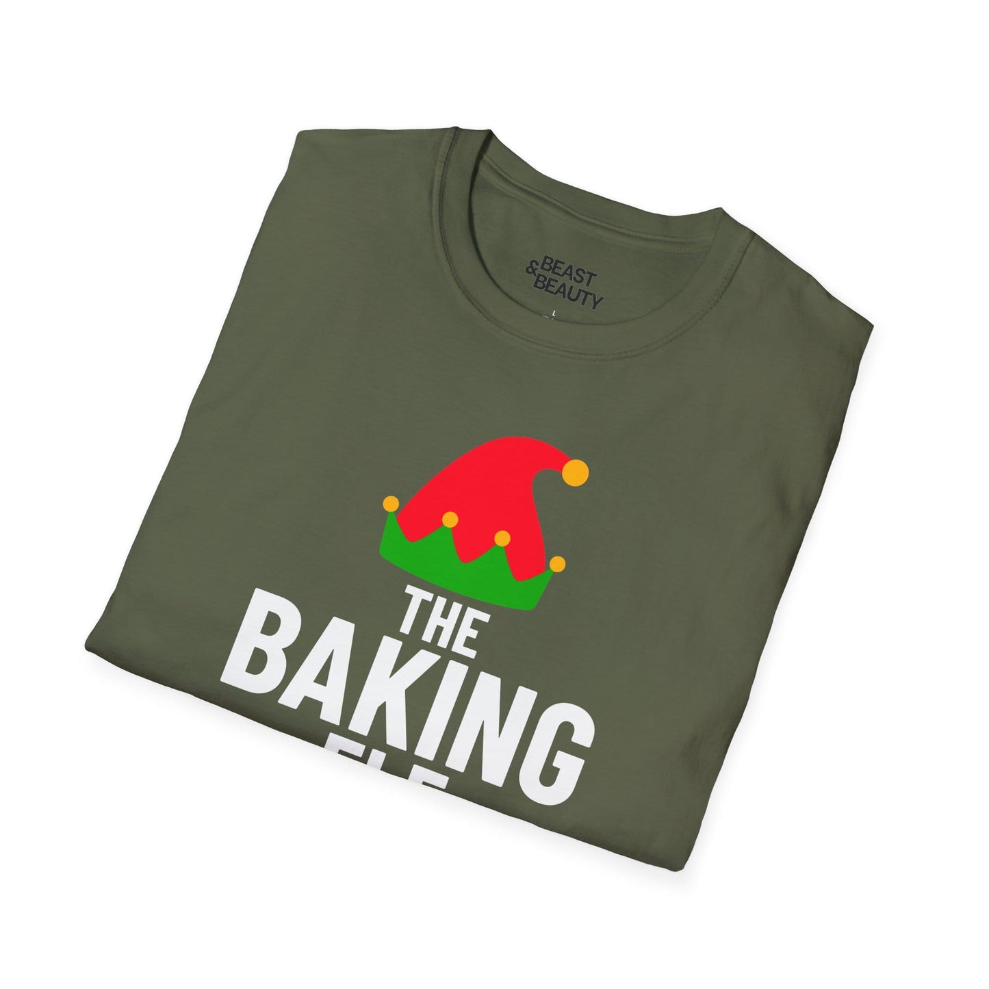 the baking elf christmas t-shirt t-shirt uk Christmas gift idea image 6
