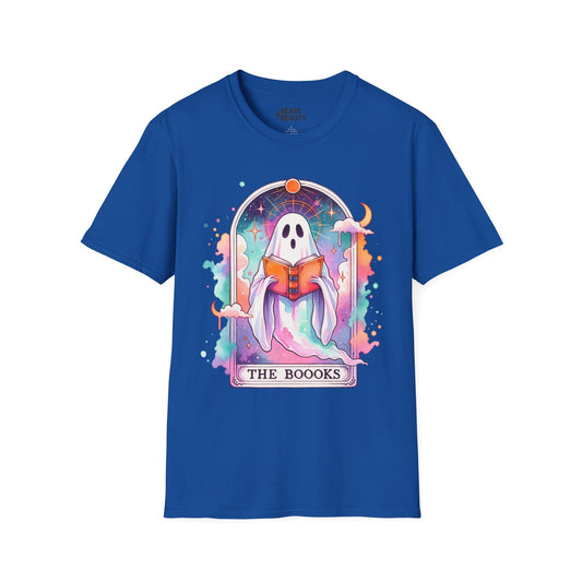 The Books Ghost Tarot T-Shirt Royal / S gift_idea unique_gift personalised_gift